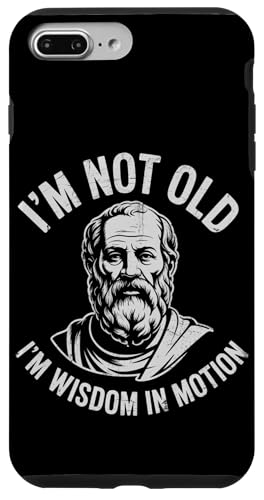 Funny Philosphy Teachers Im Not Old Im a wisdom In Motion Hülle für iPhone 7 Plus/8 Plus von Philosophy Lover Vintage
