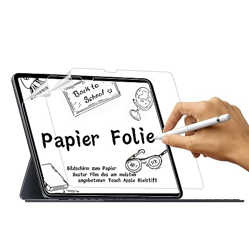 2PCS Paper Schutzfolie Kompatibel mit iPad 10 Generation Folie 10,9 Zoll 2022,Matt PET Displayschutzfolie Blasenfreie Kratzfeste Folie Angenehmes Schreiben wie auf Papier Papier Blendfrei Schutzfolie von Phimoos