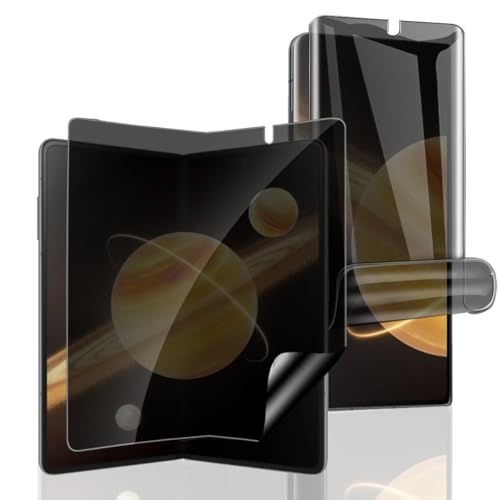 Phlleyaa Schutzfolie für Honor Magic V3 Sichtschutz Weich TPU Folie 1 Stück mit 1 Stück Externe Displayschutzfolie[1 +1 Stück],Blendschutz Anti Spy für Panzerglas für Honor Magic V3 von Phlleyaa