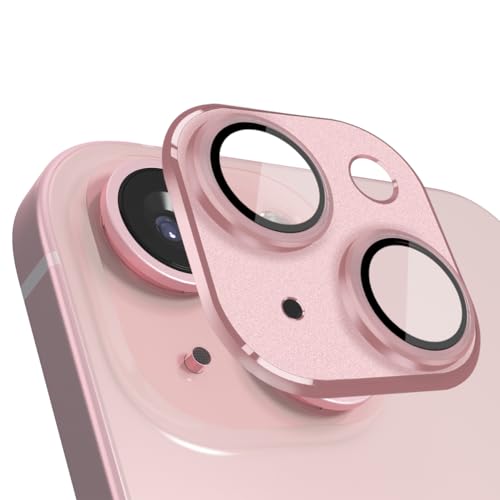 Phlleyaa Schutzfolie für iPhone 15/ iPhone 15 Plus Panzer Schutz Glas Kameraschutz 1 Stück,9H Härte/Kameraschutz/Anti- Kratzer für Panzerglas für iPhone 15 Pro/iPhone 15 Pro Max (Lila) von Phlleyaa