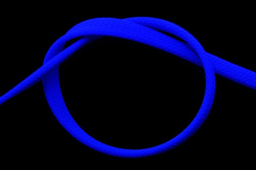 Phobya Flex Sleeve 10mm (3/8") UV-blau 1m Modding Flex Sleeve von Phobya