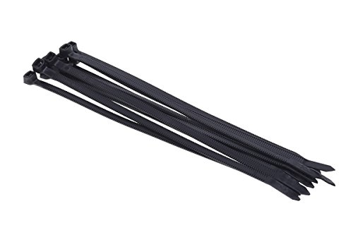 Phobya Kabelbinder Twist Tail8482 schwarz 4,7x180mm 10St. Modding Kabelbinder von Phobya