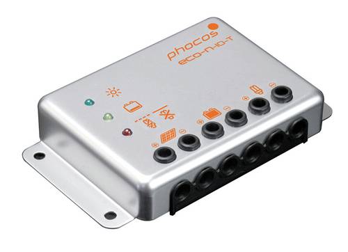 Phocos Solarladeregler ECO-N-10-T Laderegler PWM 12 V, 24V 10A von Phocos