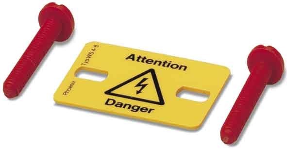 10 Stk. Phoenix Contact Warnschild WS 5-15 1004445 10 Stk. Phoenix Contact Warnschild WS 5-15 1004445 von Phoenix Contact