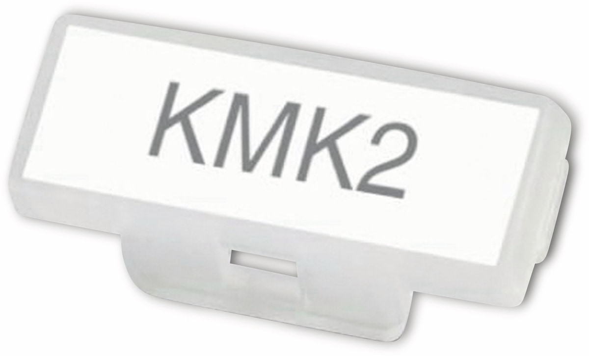 PHOENIX CONTACT Kunststoff-Kabelmarker, 1005266, KMK 2 PHOENIX CONTACT Kunststoff-Kabelmarker, 1005266, KMK 2 von Phoenix Contact