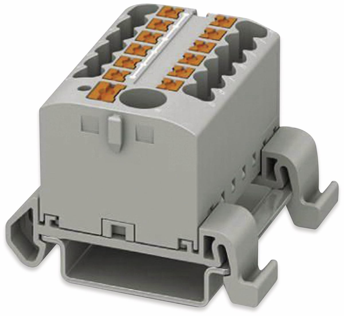 PHOENIX CONTACT Verteilerblock, 3273220, PTFIX 6/12X2,5-NS35A GY von Phoenix Contact