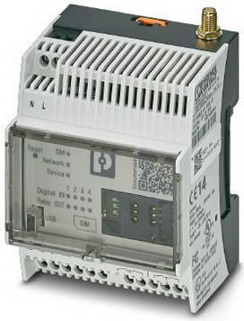 Phoenix Contact 1038568. Eingangsfrequenzbereich: 0.15 - 80 MHz. Datennetzwerk: EDGE,GPRS,GSM,LTE, Unterstützte GSM-Bandbreiten: 850,900,1800 MHz, unterstützte 4G-Bandbreiten: 2600 MHz. Gerätetyp: Modularer Kopfstationenmodulator, Produktfarbe: Grau, Transparent, Weiß. Energiequelle: AC, Eingangsspannung: 93 - 250 V, Eingangsfrequenz: 47.5 - 63 Hz. Breite: 72 mm, Tiefe: 62 mm, Höhe: 90 mm (1038568) Phoenix Contact 1038568. Eingangsfrequenzbereich: 0.15 - 80 MHz. Datennetzwerk: EDGE,GPRS,GSM,LTE, Unterstützte GSM-Bandbreiten: 850,900,1800 MHz, unterstützte 4G-Bandbreiten: 2600 MHz. Gerätetyp: Modularer Kopfstationenmodulator, Produktfarbe: Grau, Transparent, Weiß. Energiequelle: AC, Eingangsspannung: 93 - 250 V, Eingangsfrequenz: 47.5 - 63 Hz. Breite: 72 mm, Tiefe: 62 mm, Höhe: 90 mm (1038568) von Phoenix Contact