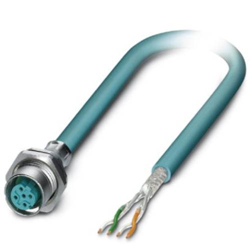 Phoenix Contact 1405866 Netzwerkkabel CAT 5e SF/UTP 4 x 0.14mm² Blau 1St. Phoenix Contact 1405866 Netzwerkkabel CAT 5e SF/UTP 4 x 0.14mm² Blau 1St. von Phoenix Contact