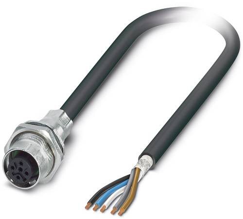 Phoenix Contact 1419328 Sensor-/Aktor-Einbausteckverbinder M12 Buchse, Einbau 1.00m Polzahl: 5 1St. von Phoenix Contact