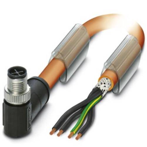 Phoenix Contact 1424109 Sensor-/Aktor-Anschlussleitung Stecker, gewinkelt 3.00m Polzahl: 4 1St. von Phoenix Contact