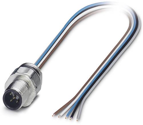 Phoenix Contact 1424244 Sensor-/Aktor-Einbausteckverbinder M8 Stecker, Einbau Polzahl: 6 20St. von Phoenix Contact