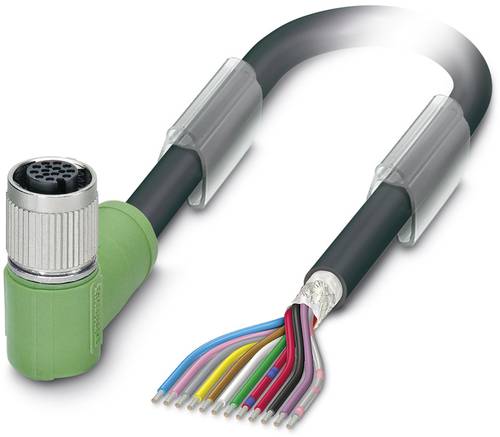 Phoenix Contact 1430161 Sensor-/Aktor-Steckverbinder, konfektioniert M12 Buchse, gewinkelt 1.50m Pol von Phoenix Contact