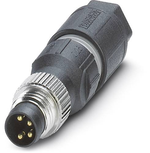 Phoenix Contact 1441011 Sensor-/Aktor-Steckverbinder, unkonfektioniert M8 Stecker, gerade Polzahl: 4 von Phoenix Contact