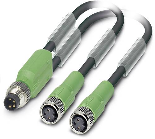 Phoenix Contact 1458693 Sensor-/Aktor-Steckverbinder, konfektioniert M8 Adapter, Y-Form 3.00m Polzah von Phoenix Contact