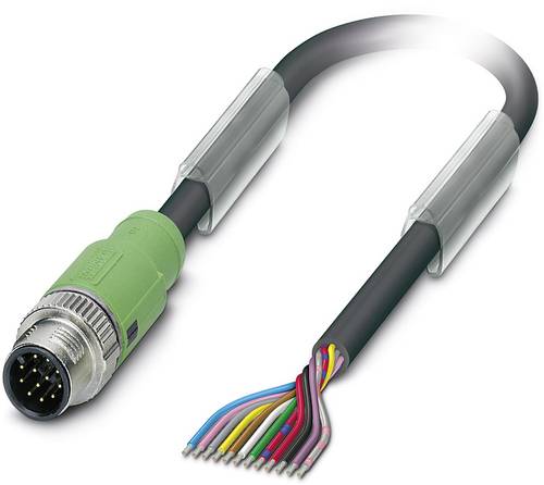 Phoenix Contact 1554791 Sensor-/Aktor-Steckverbinder, konfektioniert M12 Stecker, gerade 5.00m Polza von Phoenix Contact