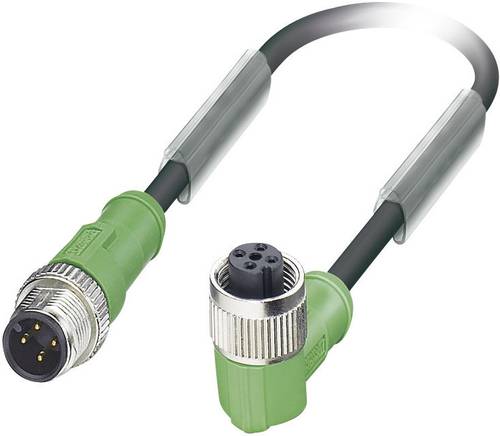 Phoenix Contact 1668506 Sensor-/Aktor-Steckverbinder, konfektioniert M12 Stecker, gerade, Buchse, ge von Phoenix Contact
