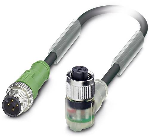 Phoenix Contact 1668522 Sensor-/Aktor-Steckverbinder, konfektioniert M12 Stecker, gerade, Buchse, ge von Phoenix Contact