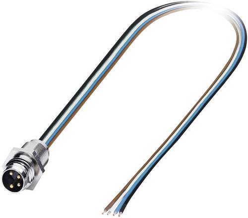 Phoenix Contact 1693762 Sensor-/Aktor-Einbausteckverbinder M12 Stecker, Einbau 0.50m Polzahl: 4 1St. von Phoenix Contact