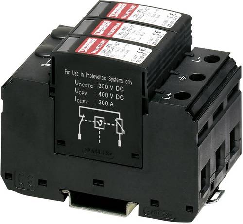 Phoenix Contact 2800642 VAL-MS 600DC-PV/2+V Überspannungsschutz-Ableiter Überspannungsschutz für: von Phoenix Contact