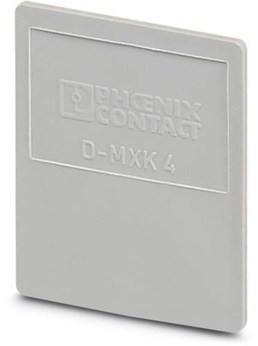 Phoenix Contact Abschlussdeckel D-MXK 4 D-MXK 4 Inhalt: 50St. Phoenix Contact Abschlussdeckel D-MXK 4 D-MXK 4 Inhalt: 50St. von Phoenix Contact