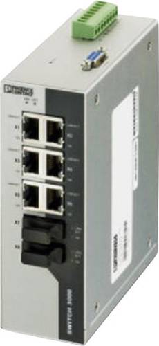 Phoenix Contact FL SWITCH 3006T-2FX Industrial Ethernet Switch 10 / 100MBit/s von Phoenix Contact