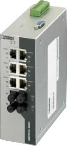 Phoenix Contact FL SWITCH 3006T-2FX ST Industrial Ethernet Switch 10 / 100MBit/s von Phoenix Contact