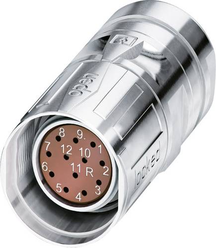 Phoenix Contact M23 Feedbacksteckverbinder mit SPEEDCON 1619472 CA-12F1N8A85DUS Silber Inhalt: 1St. von Phoenix Contact