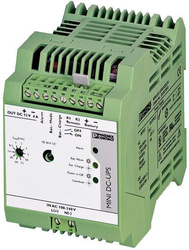 Phoenix Contact MINI-DC-UPS/12DC/4 Industrielle USV-Anlage (DIN Rail) von Phoenix Contact