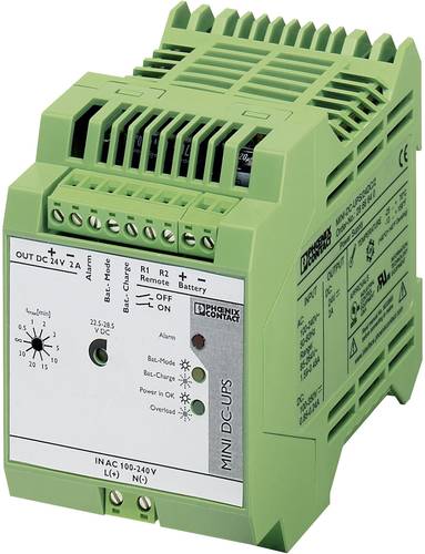 Phoenix Contact MINI-DC-UPS/24DC/2 Industrielle USV-Anlage (DIN Rail) von Phoenix Contact