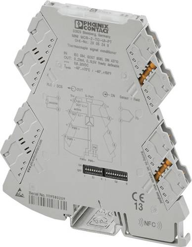 Phoenix Contact MINI MCR-2-TC-UI Konfigurierbarer Temperaturmessumformer 2902055 von Phoenix Contact