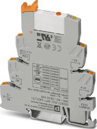 Phoenix Contact PLC-RPT- 24DC/21/MS Relaisbaustein Nennspannung: 24 V/DC Schaltstrom (max.): 6A 1 We von Phoenix Contact