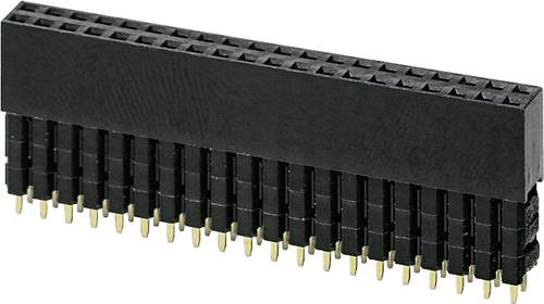 Phoenix Contact PSTD 0,65X0,65/40-2,54 Raspberry Pi® Buchsenleiste Schwarz Passend für (Einplatine von Phoenix Contact