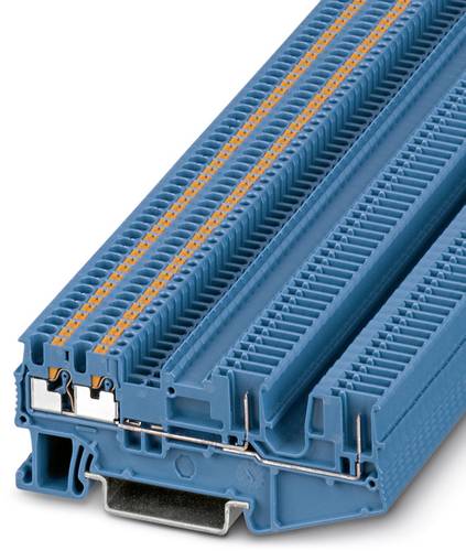 Phoenix Contact PT 1,5/S-QUATTRO/2P BU 3212400 Durchgangsreihenklemme Polzahl (num): 4 0.14mm² 1.5m von Phoenix Contact