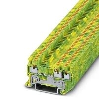 Phoenix Contact PT 1,5/S-TWIN-PE - Schutzleiter-Reihenklemme PT 1,5/S-TWIN-PE Grün-Gelb Inhalt: 50 St. (3208171) von Phoenix Contact