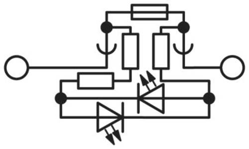 Phoenix Contact PT 10,3-HESILED 1000V 3062143 Sicherungsdurchführungsklemme 1.50mm² 10mm² Schwarz von Phoenix Contact