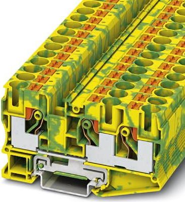 Phoenix Contact PT 10-TWIN-PE - Schutzleiter-Reihenklemme PT 10-TWIN-PE Grün-Gelb Inhalt: 1 St. (3208745) von Phoenix Contact