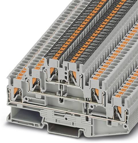 Phoenix Contact PT 2,5-3PV 3210512 Mehrstockklemme Polzahl (num): 6 0.14mm² 2.5mm² Grau 50St. von Phoenix Contact