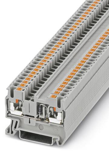 Phoenix Contact PT 2,5-DIO/R-L 3210237 Durchgangsreihenklemme Polzahl (num): 2 0.14mm² 2.5mm² Grau von Phoenix Contact