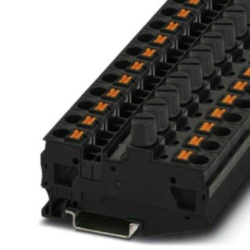 Phoenix Contact PT 6-DREHSI (5X20) 3025042 Sicherungsreihenklemme 0.5mm² 10mm² Schwarz 25St. von Phoenix Contact