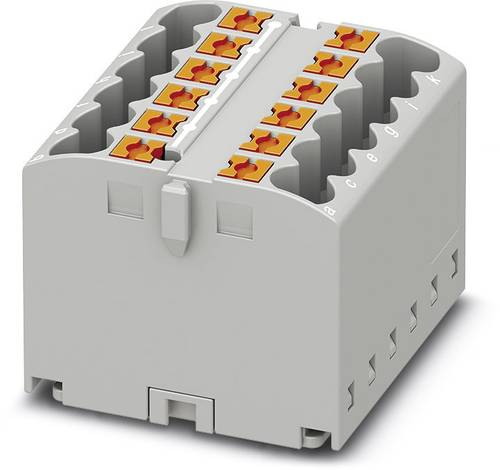 Phoenix Contact PTFIX 12X2,5-G GY 3273416 Verteilerblock 0.14mm² 2.50mm² Grau 8St. von Phoenix Contact