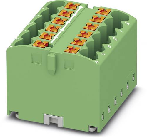 Phoenix Contact PTFIX 12X2,5 GN 3273294 Verteilerblock 0.14mm² 2.50mm² Grün 8St. Phoenix Contact PTFIX 12X2,5 GN 3273294 Verteilerblock 0.14mm² 2.50mm² Grün 8St. von Phoenix Contact