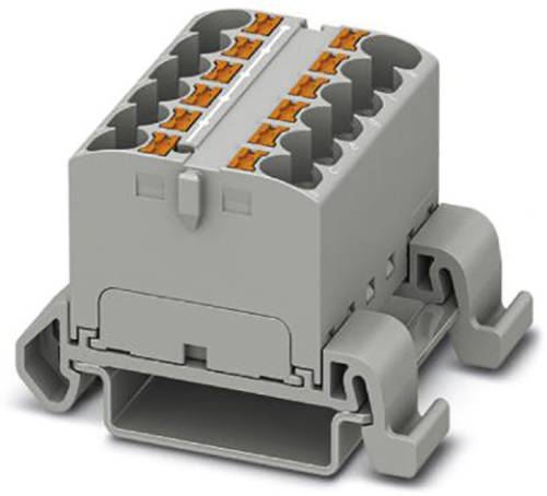 Phoenix Contact PTFIX 12X4-NS35A GY 3273680 Verteilerblock 0.2mm² 6mm² Grau 8St. von Phoenix Contact
