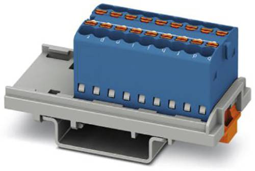 Phoenix Contact PTFIX 18X1,5-NS35 BU 1046950 Verteilerblock 0.14mm² 1.5mm² Blau 20St. Phoenix Contact PTFIX 18X1,5-NS35 BU 1046950 Verteilerblock 0.14mm² 1.5mm² Blau 20St. von Phoenix Contact