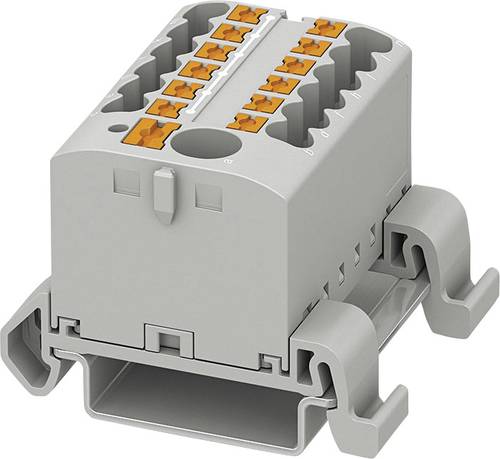 Phoenix Contact PTFIX 6/12X2,5-NS35A GY 3273220 Verteilerblock 0.14mm² 2.50mm² Grau 8St. von Phoenix Contact