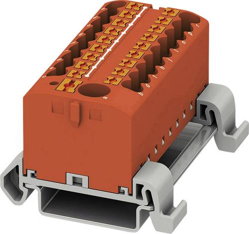 Phoenix Contact PTFIX 6/18X2,5-NS35A RD 3273246 Verteilerblock 0.14mm² 2.50mm² Rot 8St. von Phoenix Contact
