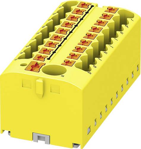 Phoenix Contact PTFIX 6/18X2,5 YE 3273380 Verteilerblock 0.14mm² 2.50mm² Gelb 8St. von Phoenix Contact
