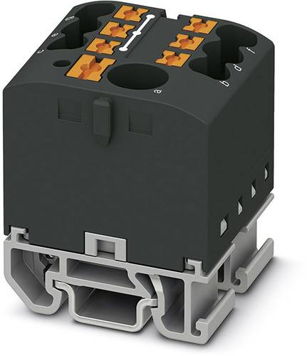 Phoenix Contact PTFIX 6/6X2,5-NS15A BK 3274180 Verteilerblock 0.14mm² 2.50mm² Schwarz 10St. von Phoenix Contact