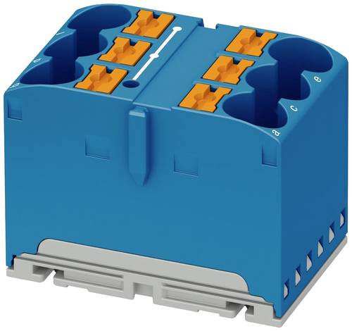 Phoenix Contact PTFIX 6X10/S BU 1082388 Verteilerblock Polzahl (num): 6 0.5mm² 10mm² Blau 1St. von Phoenix Contact