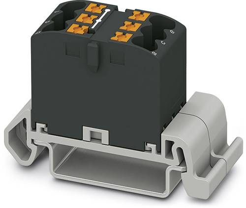 Phoenix Contact PTFIX 6X2,5-NS35A BK 3273146 Verteilerblock 0.14mm² 2.50mm² Schwarz 10St. Phoenix Contact PTFIX 6X2,5-NS35A BK 3273146 Verteilerblock 0.14mm² 2.50mm² Schwarz 10St. von Phoenix Contact
