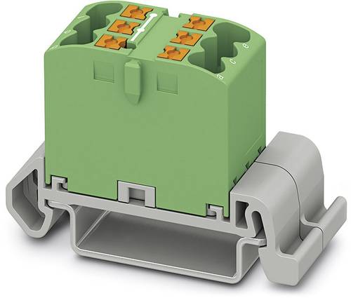 Phoenix Contact PTFIX 6X2,5-NS35A GN 3273140 Verteilerblock 0.14mm² 2.50mm² Grün 10St. von Phoenix Contact